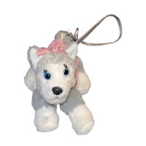 Husky purse. Grey and pink. NWT